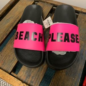Victoria’s Secret Pink- ‘Beach Please’ slides